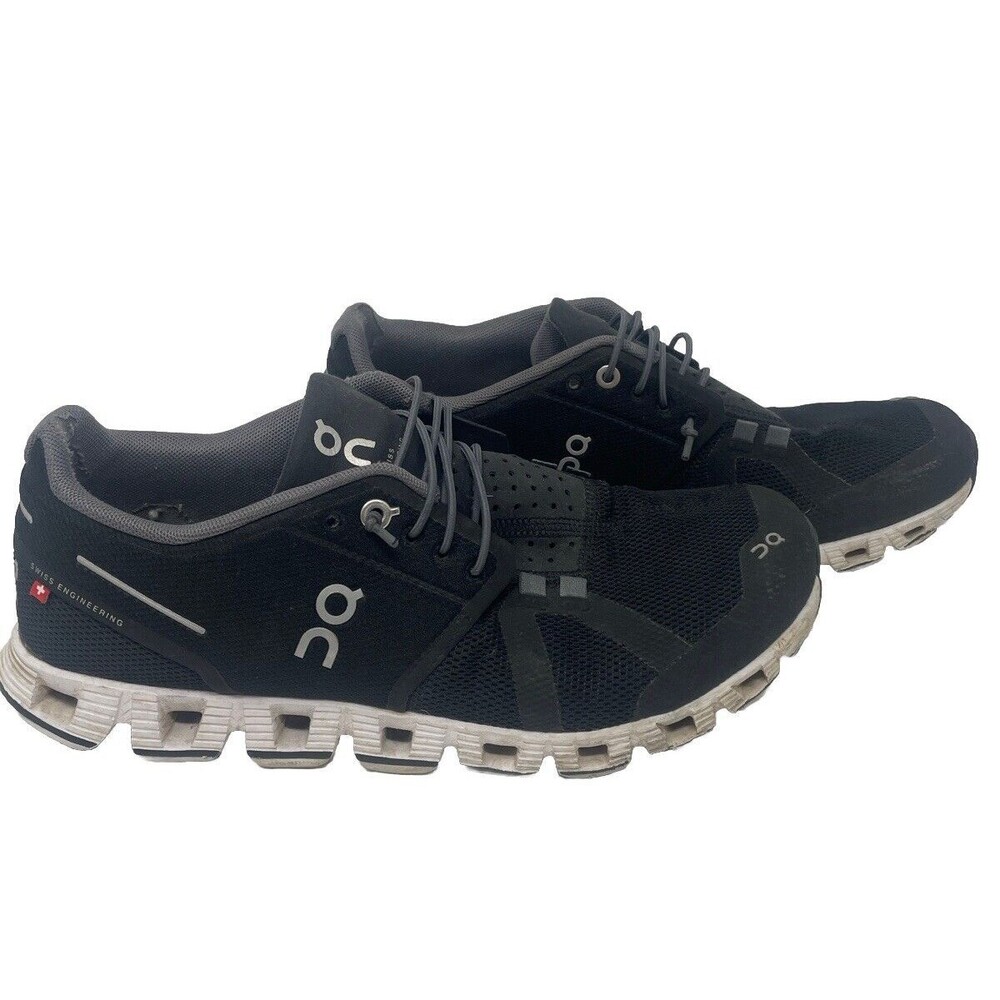 On Cloud 5 Women Black Running Training Shoes Style 19.001 Size 8.5